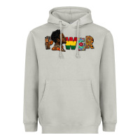 Moon Dust Power Juneteenth Heavyweight Hoodie - FaDigitalArtStudio