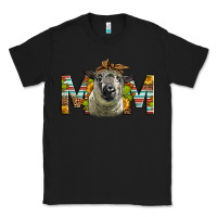 Black hampshire sheep mom Mother's Day Classic Tee - LillyAllenDesigns