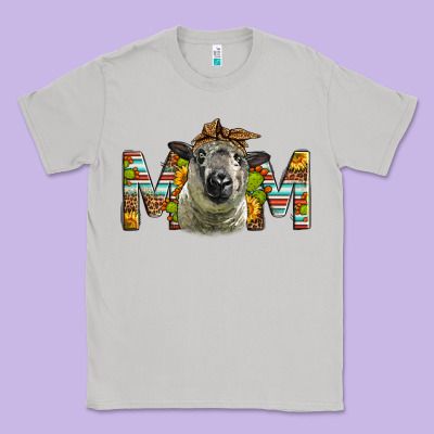 Hampshire Sheep Mom Mother's Day Classic Tee Designed By Lillyallendesigns