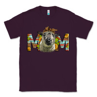 Plum hampshire sheep mom Mother's Day Classic Tee - LillyAllenDesigns