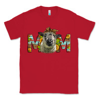 Red hampshire sheep mom Mother's Day Classic Tee - LillyAllenDesigns
