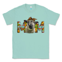 Seafoam hampshire sheep mom Mother's Day Classic Tee - LillyAllenDesigns