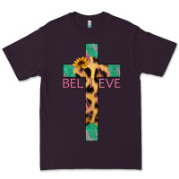 Plum Believe Cross Premium Tee - Jasminsmagicworld