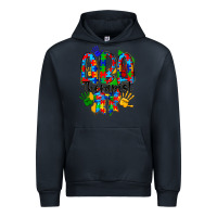 Navy aba therapist Urban Hoodie - CowhideDigitalArt