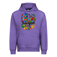Tulip aba therapist Urban Hoodie - CowhideDigitalArt