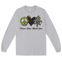 Moon Dust mardi gras love peace Long Sleeve Tee - Bettercallsaul