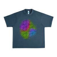 Midnight Navy halloween leopard patch 2 Urban Heavy Tee - BundleAndBundleShop