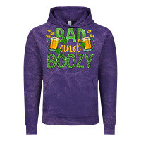 Cloud Purple Bad And Boozy St. Patricks Vintage Hoodie - BundleAndBundleShop
