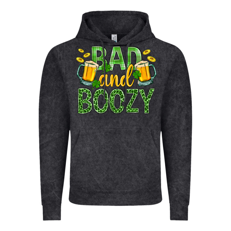 Bad And Boozy St. Patricks Vintage Hoodie by BundleAndBundleShop | Teevron