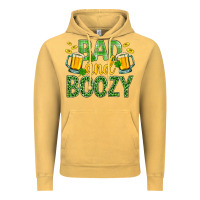 Vintage Mustard Bad And Boozy St. Patricks Vintage Hoodie - BundleAndBundleShop
