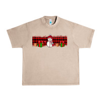 French Oak Christmas snowman Urban Heavy Tee - JahusDesignShop