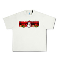 Pistachio Christmas snowman Urban Heavy Tee - JahusDesignShop