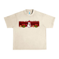 Sandshell Christmas snowman Urban Heavy Tee - JahusDesignShop
