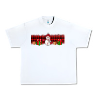 White Christmas snowman Urban Heavy Tee - JahusDesignShop