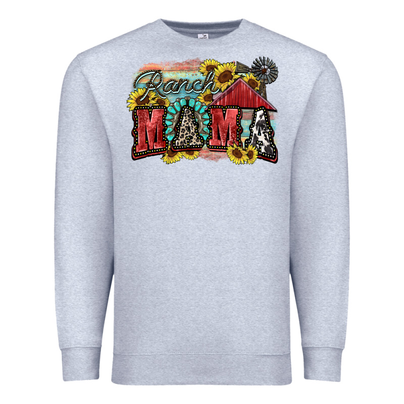 Ranch Mama Motthaer's Day Premium Sweatshirt by FaDigitalArtStudio | Teevron