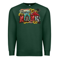 Sports Green Ranch mama Motthaer's Day Premium Sweatshirt - FaDigitalArtStudio