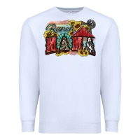 White Ranch mama Motthaer's Day Premium Sweatshirt - FaDigitalArtStudio