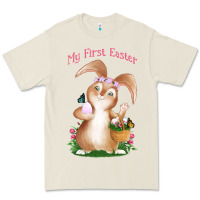 Bone Babies First Easter Girls Premium Tee - Jasminsmagicworld