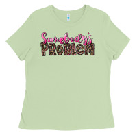 Matcha Western Somebody's Problem Ladies Tee - LillyAllenDesigns