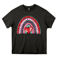 Asphalt valentine's day rainbow Heavy Core Tee - BarkalooDesign