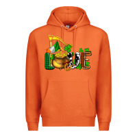Carrot St. Patrick's Love and golds Premium Hoodie - OliviaCreatesArt