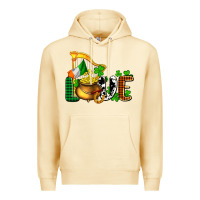 Pina Colada St. Patrick's Love and golds Premium Hoodie - OliviaCreatesArt
