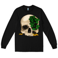 Black St patrick's  skeleton Long Sleeve Tee - Bettercallsaul