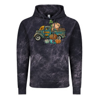 Cloud Black western pumpkin farm truck Vintage Hoodie - RanaPortraitStore