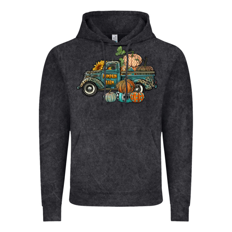 Western Pumpkin Farm Truck Vintage Hoodie by RanaPortraitStore | Teevron