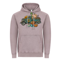 Vintage Zinc western pumpkin farm truck Vintage Hoodie - RanaPortraitStore