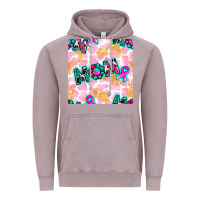 Vintage Zinc Breast Cancer Awareness Mom With Leopard Patterns Vintage Hoodie - BundleAndBundleShop