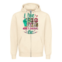 Sandshell i like big veins and i cannot lie Zipper Hoodie - CowGirlArtShop
