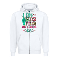 White i like big veins and i cannot lie Zipper Hoodie - CowGirlArtShop