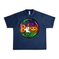 Navy halloween round earrings 3 Urban Heavy Tee - BundleAndBundleShop