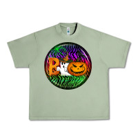 Oil Green halloween round earrings 3 Urban Heavy Tee - BundleAndBundleShop