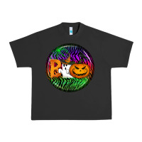 Pigment Black halloween round earrings 3 Urban Heavy Tee - BundleAndBundleShop