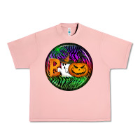 Salmon halloween round earrings 3 Urban Heavy Tee - BundleAndBundleShop
