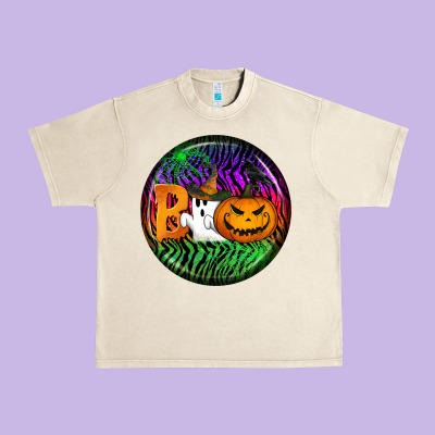 Halloween Round Earrings 3 Urban Heavy Tee Designed By Bundleandbundleshop