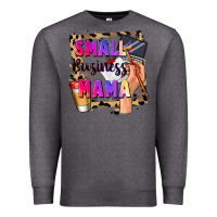 Charcoal Heather Small business mama Mother's Day Premium Sweatshirt - FaDigitalArtStudio