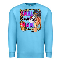 Ocean Blue Small business mama Mother's Day Premium Sweatshirt - FaDigitalArtStudio