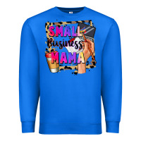 True Royal Small business mama Mother's Day Premium Sweatshirt - FaDigitalArtStudio