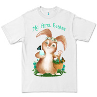 White Babies First Easter Boys Premium Tee - Jasminsmagicworld