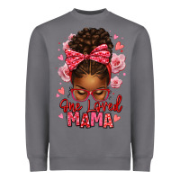Storm one loved mama afro messy bun Heavyweight Sweatshirt - texasbilliewilder