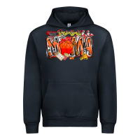 Navy basketball mama Urban Hoodie - CowhideDigitalArt