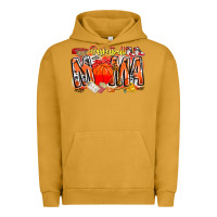 Pigment Peanut Butter basketball mama Urban Hoodie - CowhideDigitalArt