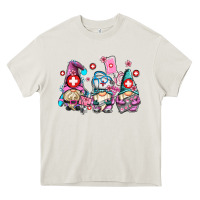 Cream nurse gnomes Heavy Core Tee - AdoDesignShop