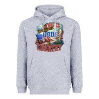 Heather Grey This is gods country Heavyweight Hoodie - FaDigitalArtStudio