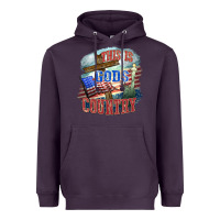 Plum This is gods country Heavyweight Hoodie - FaDigitalArtStudio