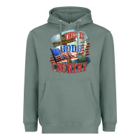 Sage This is gods country Heavyweight Hoodie - FaDigitalArtStudio