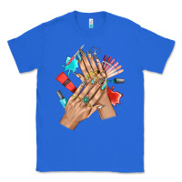 Western Nail Art With Nail Material Bbs Classic Tee | Teevron